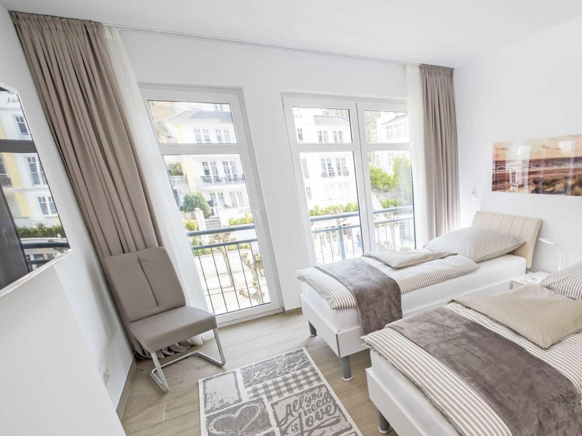 Villa Louisa In Sellin - Wg 39 Mit Balkon, Strandnah ภายนอก รูปภาพ